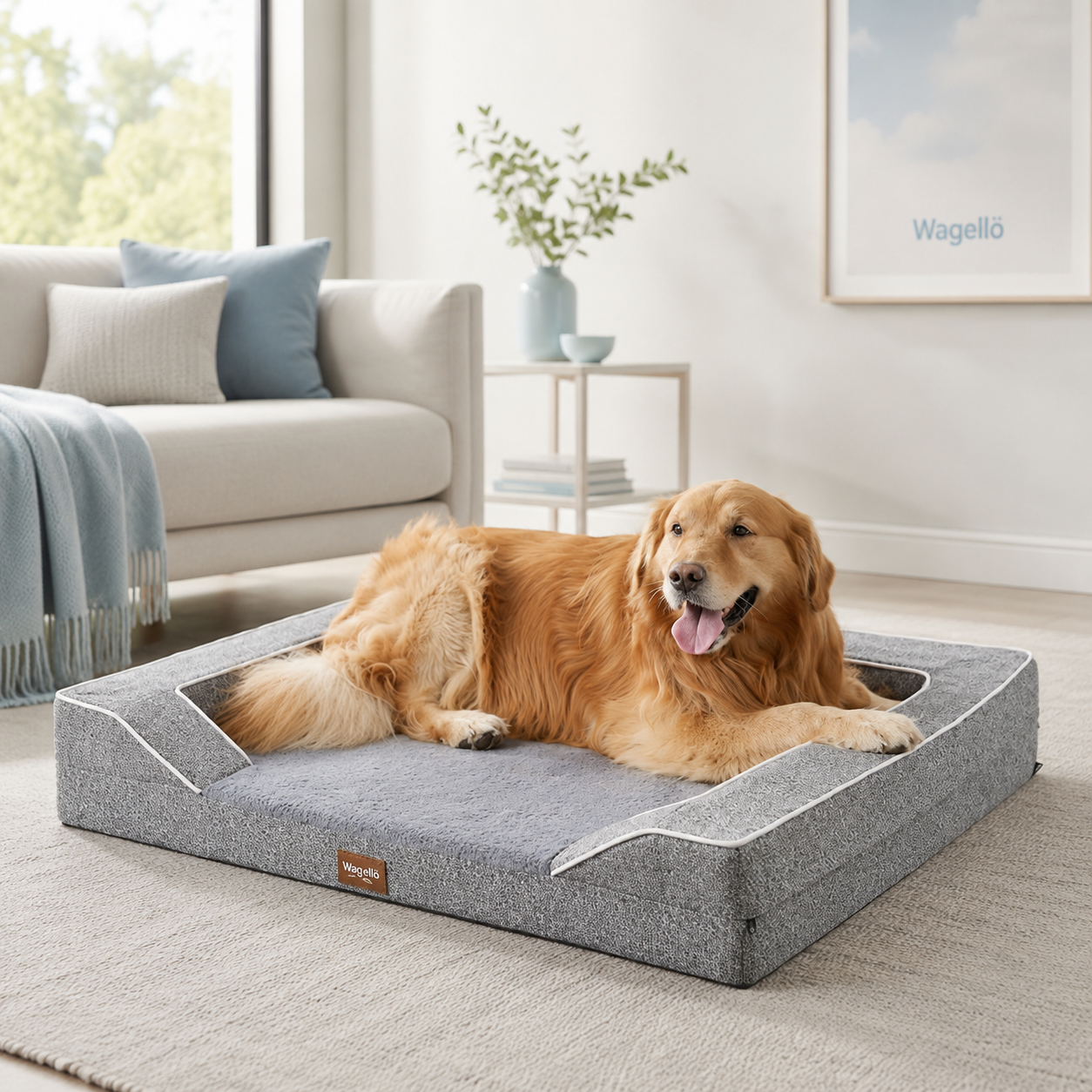 Dog House Winter Warm Medium And Large Dogs Sofa Bed Removable And Washable Golden Labrador Cushion